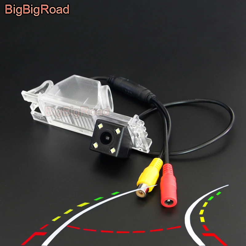 BigBigRoad For Hyundai New Tucson IX35 2005 2006 2007 2008 2009 2010 2011-2014 Car Intelligent Dynamic Track Rear View Camera