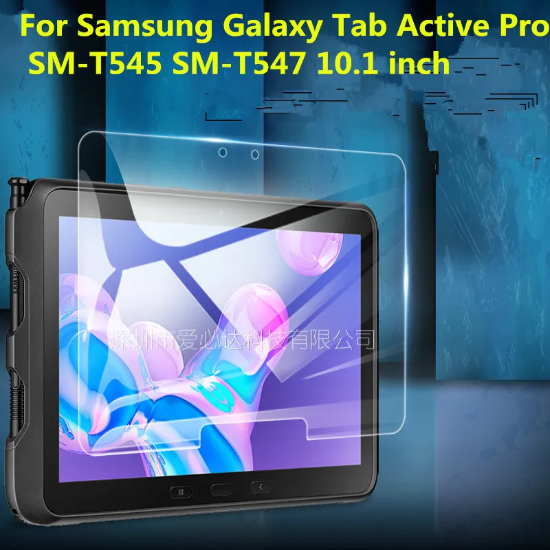 

9H Tempered Glass For Samsung Galaxy Tab Active Pro 10.1'' Screen Protector On Samsung SM-T545 SM-T547 Tablet Protective Film