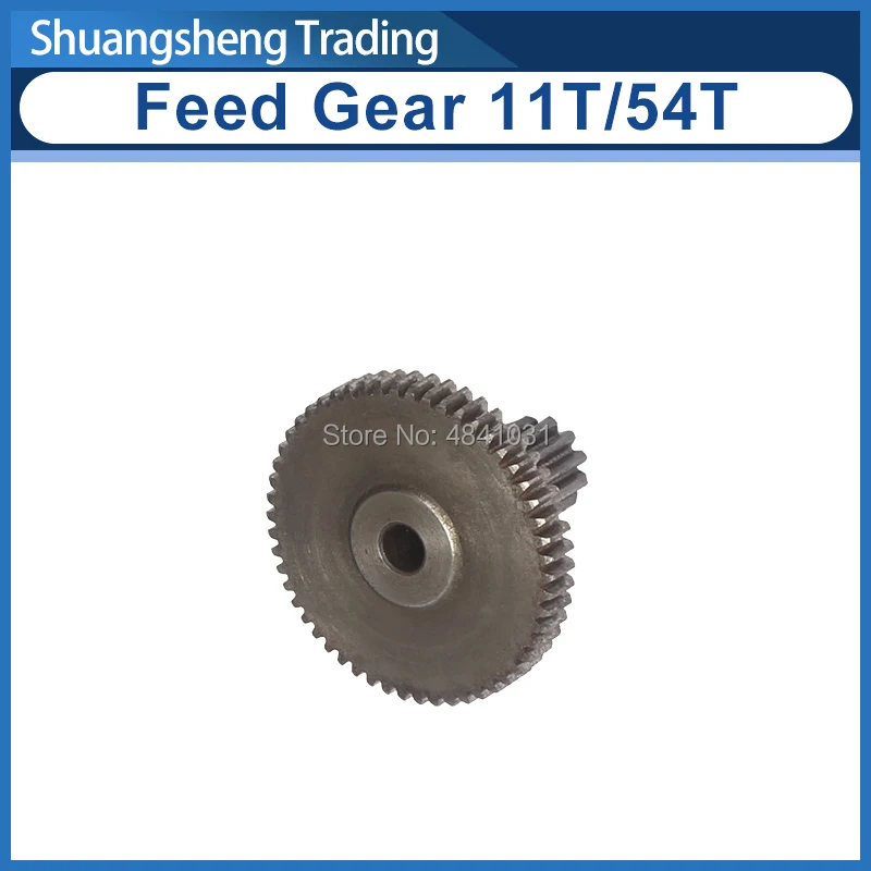 Feed Gear 11T/54T For SIEG SC2-061 JET BD-X7 SOGI M1-350S Lathe Parts