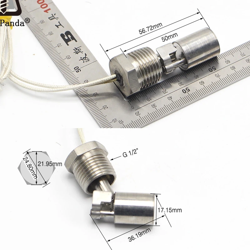 Free Shipping 1PC ZSC55 Liquid Water Level Sensor Smallest Side Mount Float Switch Safe 220V