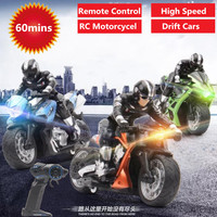 RC stunt motorcycl 2.4GHz 3D Rotation Flips drift stunt motorbike electric remote control Racing drift Car with flash light toys