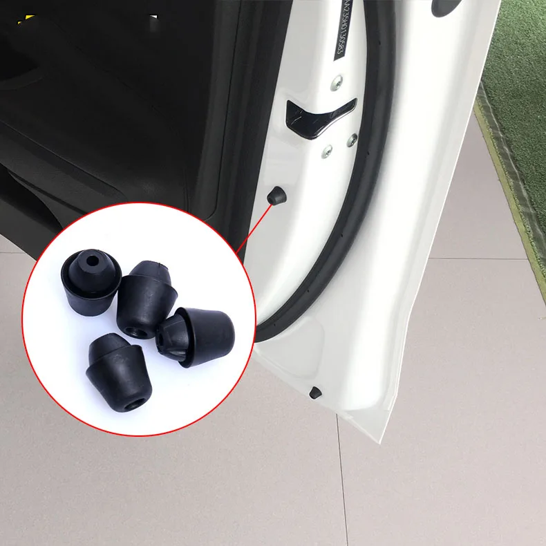 Auto Accessories Black Rubber Car Door Internal Buffer Protection Pad 4pcs for Kia Optima 2010-2019