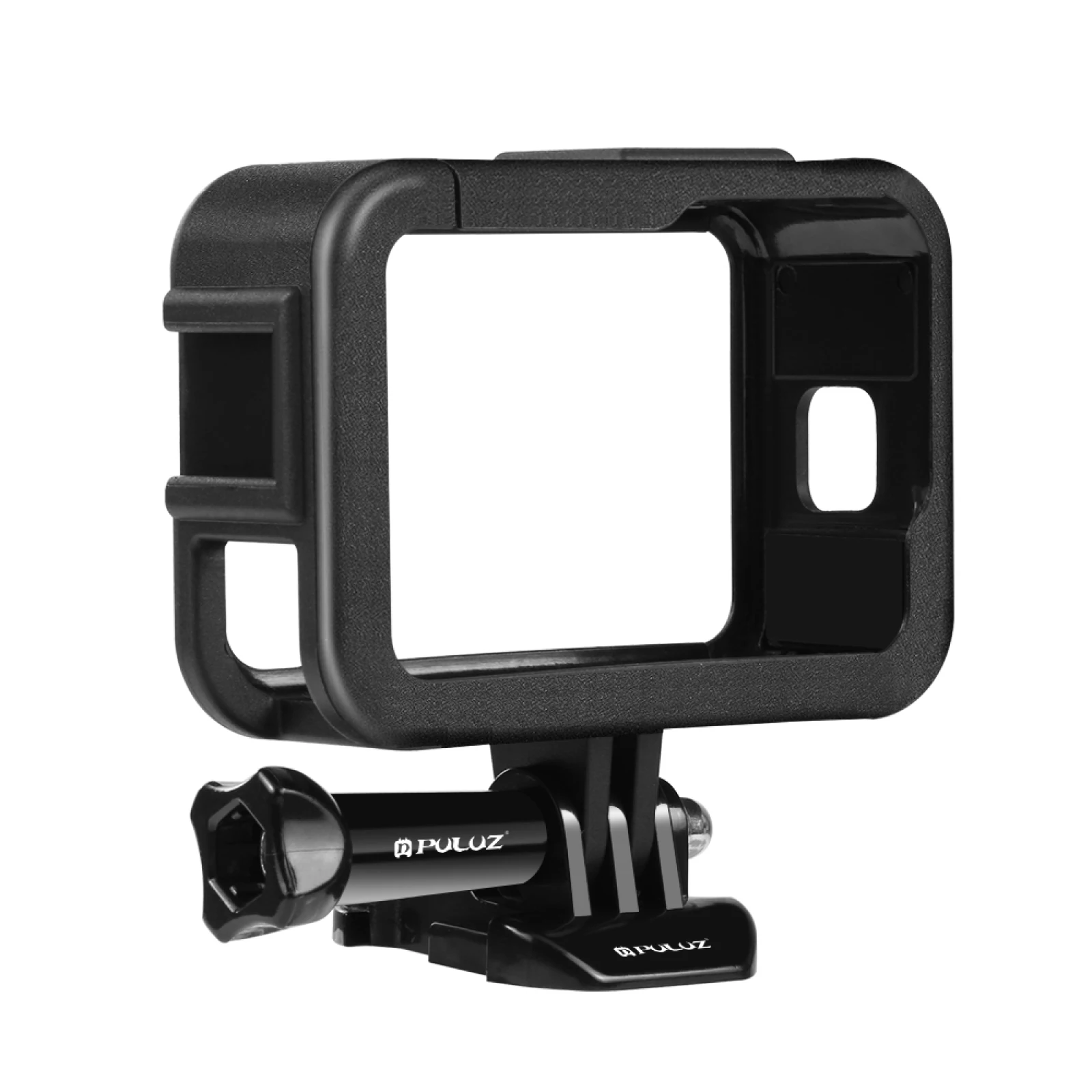 PULUZ Có Thể Sạc PA Khung Gắn Ốp Lưng Bảo Vệ Lồng Với Giày Lạnh Căn Cứ Khe Cắm Cho Gopro HERO11 10 9 Đen Thể Thao máy Quay Hành Động