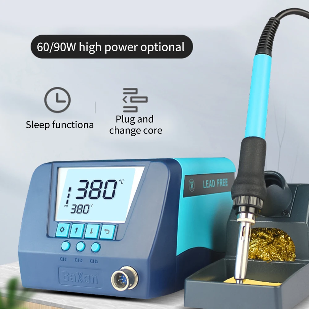 Bakon BK60 esd mobile mini repair lead-free soldering station