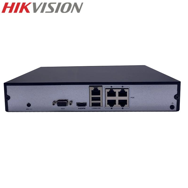 HIKVISION  NVR DS-7104NI-Q1/4P/M Embedded 1U For 4 Ch IP 4MP Cameras Support ONVIF Hik-Connect Wholesale