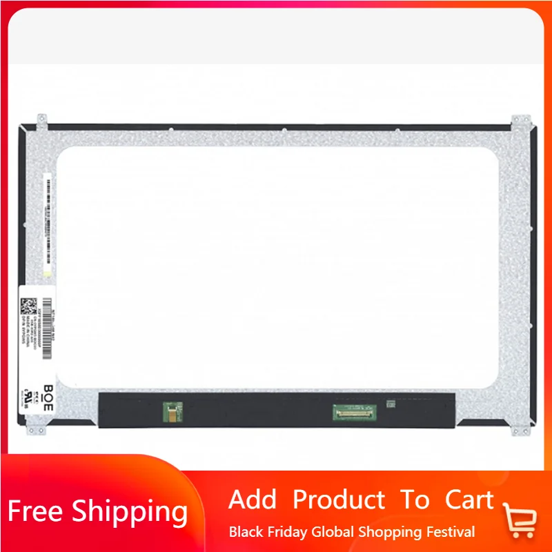 

14 Inch NT140WHM-N42 Fit NT140WHM N42 DP/N: 0JKJG8 LCD Screen EDP 30PIN HD 1366*768 Laptop Display Slim Panel