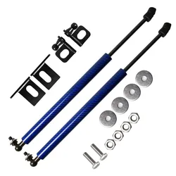 For TOYOTA Sienna XL30 2011-2019 Front Hood Bonnet carbon fiber Gas Struts Shock Damper Lift Supports Car-Styling Absorber