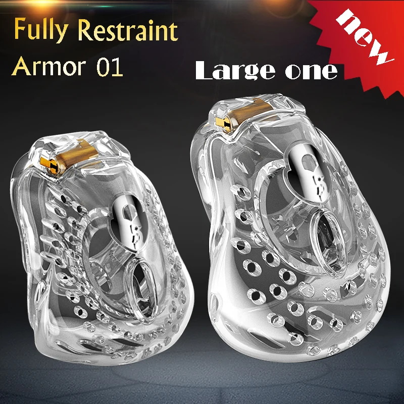 CHASTE BIRD 2020 New Arrival Male Fully Restraint Bowl Chastity Device Sex Toys Cock Cage Penis Ring Sissy Bondage ARMOR 01