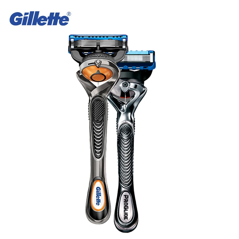 Gillette Fusion Manual Razor Barber Hair Beard Shaving Blades Flexball Rotating Razor Blade Cartridge Men Hair Shaver Face Care