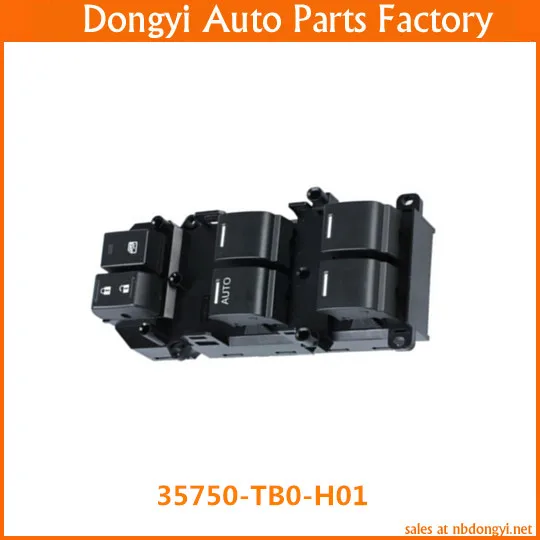 

high quality Power Window control switch for 35750-TB0-H01 35750TB0H01