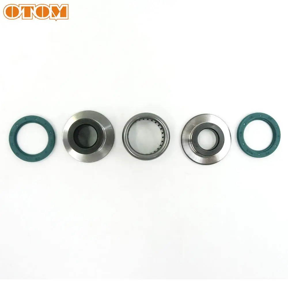 OTOM For KAWASAKI Rear Shock Lower Needle Roller Bearing Oil Seal Kit Fit KX250F KX450F KLX450R 920461151 420360022 920461192