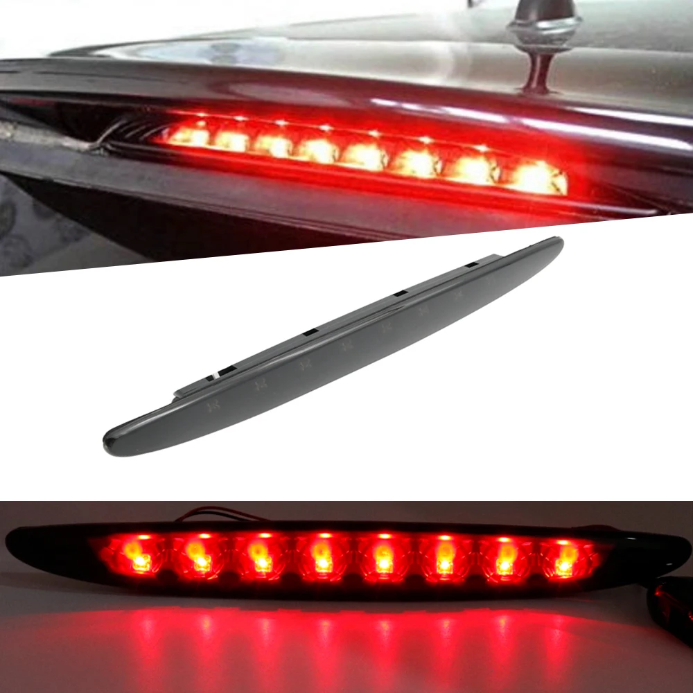 For 02-06 MINI COOPER R50 R53 RED LENS LED THIRD REAR BRAKE STOP LIGHT LAMP