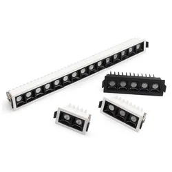 3W 6W 9W 15W 30W 45W Dimmable LED Downlight Spot Light Line Light Bar Creative Linear Long Strip Living Room Corridor Recessed