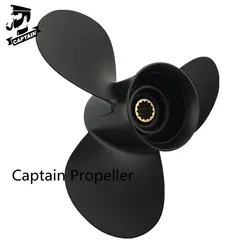 Captain Propeller 12 1/4x9 Fit Mercury Outboard Engines 25HP 30HP 35HP 40HP 45HP 50HP 55HP Aluminum 13 Spline RH 48- 87818A45