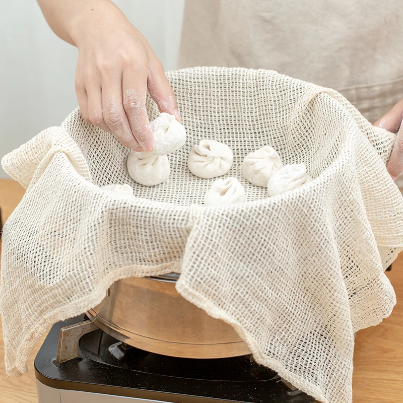 Japan Household Non-stick Steamer Mat, Steamed Buns, Filter Cloth, Kitchen Supplies, Home Accessories, Tool