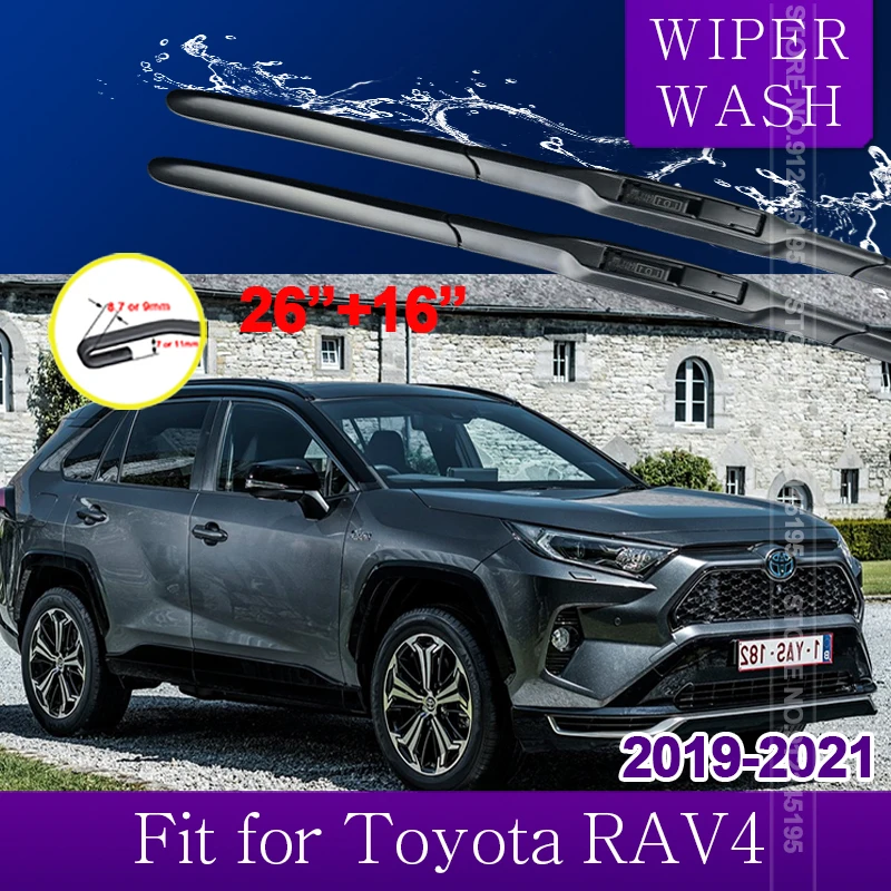 Car Wiper Blade for Toyota RAV4 XA50 2019 2020 2021 Front Windscreen Windshield Wipers Car Accessories RAV 4 XA 50 SUV 26