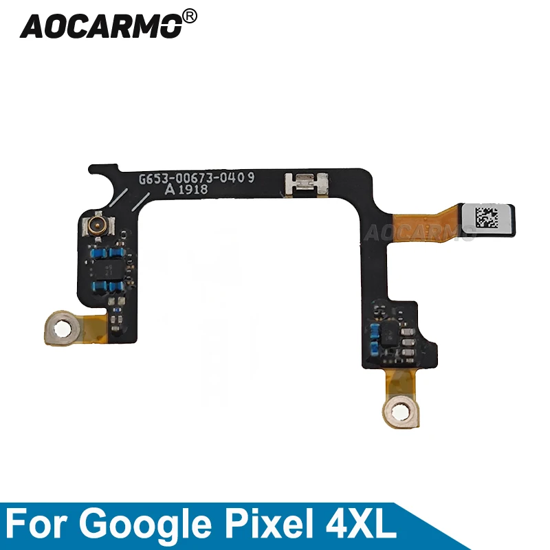 Aocarmo-Cable flexible de antena de señal wifi para Google Pixel 4 XL 4xl, piezas de repuesto de reparación