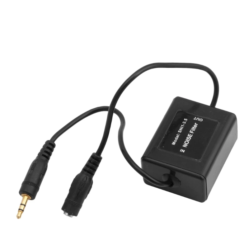 Drop Ship&Wholesale 3.5mm Headphone Mini Jack Ground Loop Isolator Noise Filter Car Auido Stereo New Oct. 4