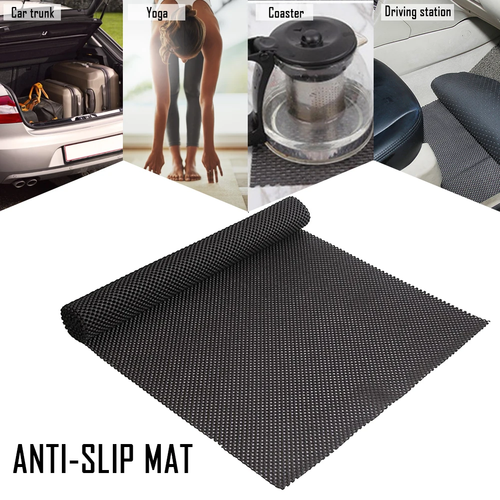 DIY Cab Trunk Anti-slip Mat PVC Foaming Anti-Slip Luggage Storage Mat Can Be Cut Cushions Home Floor Carpets Table Mat 150x50cm