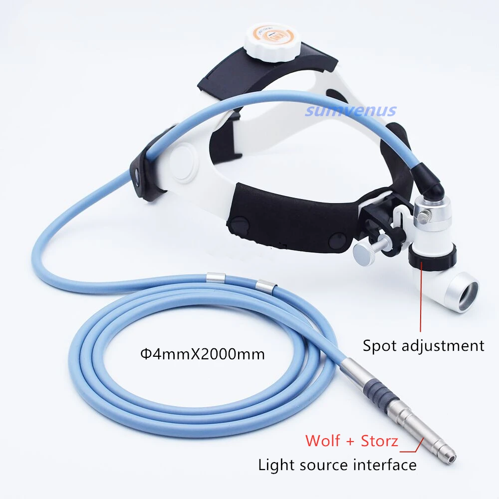 Medical Oral Dental  Surgical ENT Examination Super-light High-Brightness optical fiber Headlight Headlamp Pets