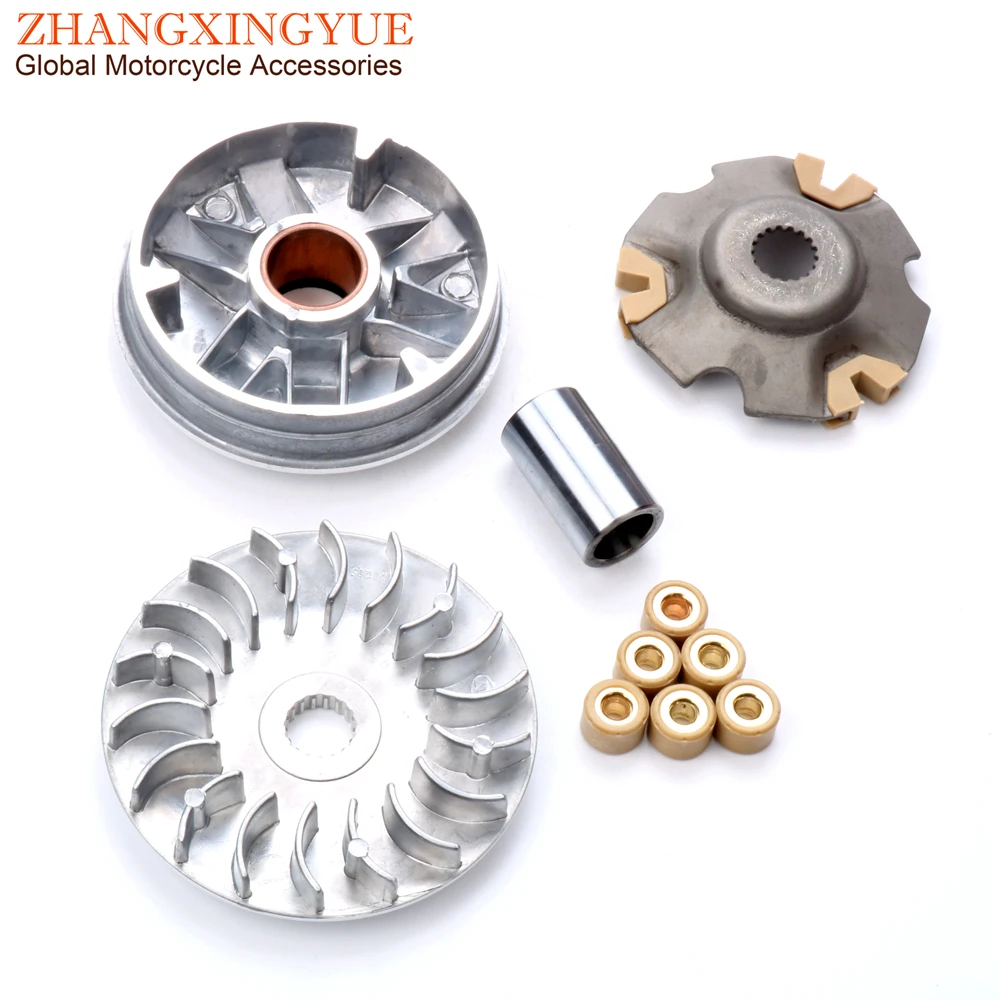 Motorcycle Front Drive Variator Assembly for Suzuki AN125 HS125T AN 125 125cc 4-stroke Scooter engine parts