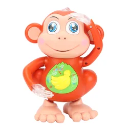 Creative Children Electric Dancing Monkey Singing Cartoon Toys Swing Walking Monkey Toy Kids Phone Musical Vocal Toys