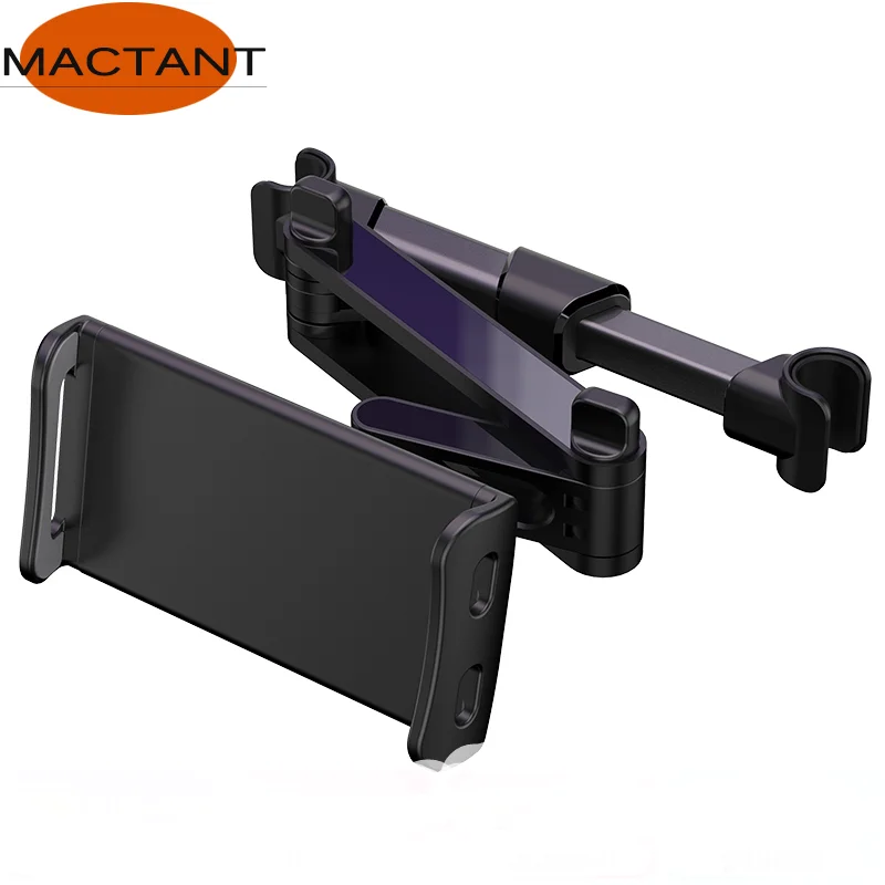 Car Rear Pillow Phone Holder Tablet Car Stand Seat Rear Headrest Mounting Bracket for iPhone X8 iPad Mini Tablet 4-11 Inch