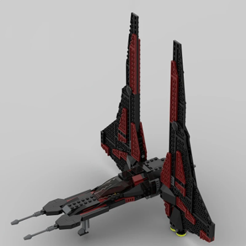 NEW Sar Plan Mandalorians Starfighter MOC 75316 Fighters - Maul Modified Ver. Building Blocks Collection Model DIY Bricks Toys