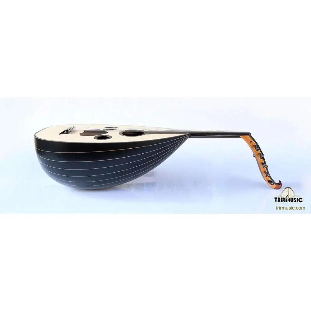 ARABIAN HANDMADE BLACK WALNUT STRING MUSICAL INSTRUMENT OUD UD AOUD AAO-108M FOR SALE