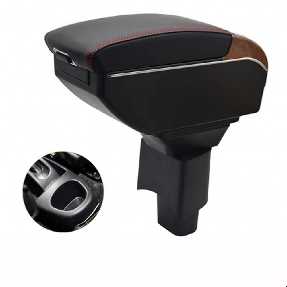 For Geely GX2 Armrest Box Central Content Interior Arm Elbow Rest Storage Case Car-styling with USB Cup Holder