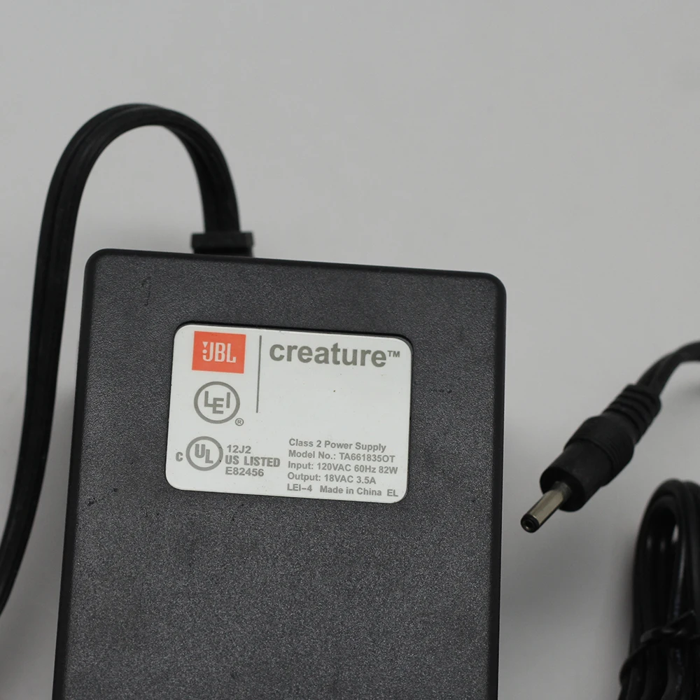 TA661835OT 18VAC 3.5A Power Supply Charger Switching Adapter JBL Bluetooth Wireless Speaker Power Supply Adapters