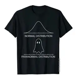 Math Statistics Normal Distribution Paranormal Distribution T-Shirt Tops Tees Fitted Vintage Cotton Boy Top T-Shirts Hip Hop