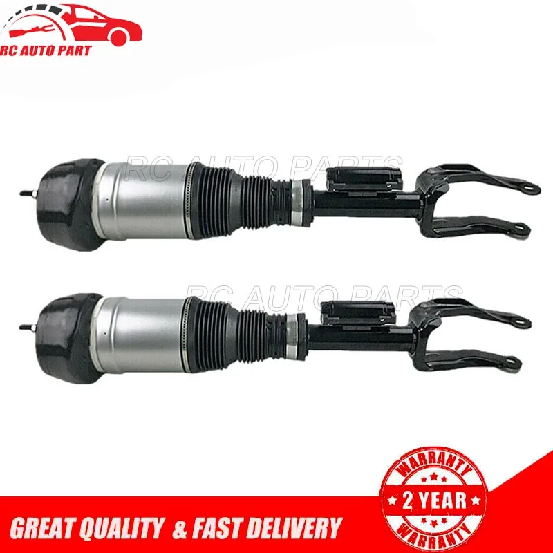 2Pcs Front Left Right Air Suspension Shock Absorber Strut For 15-19 Mercedes Benz GLE Coupe 4Matic C292 w/ADS 2923202900 2923203