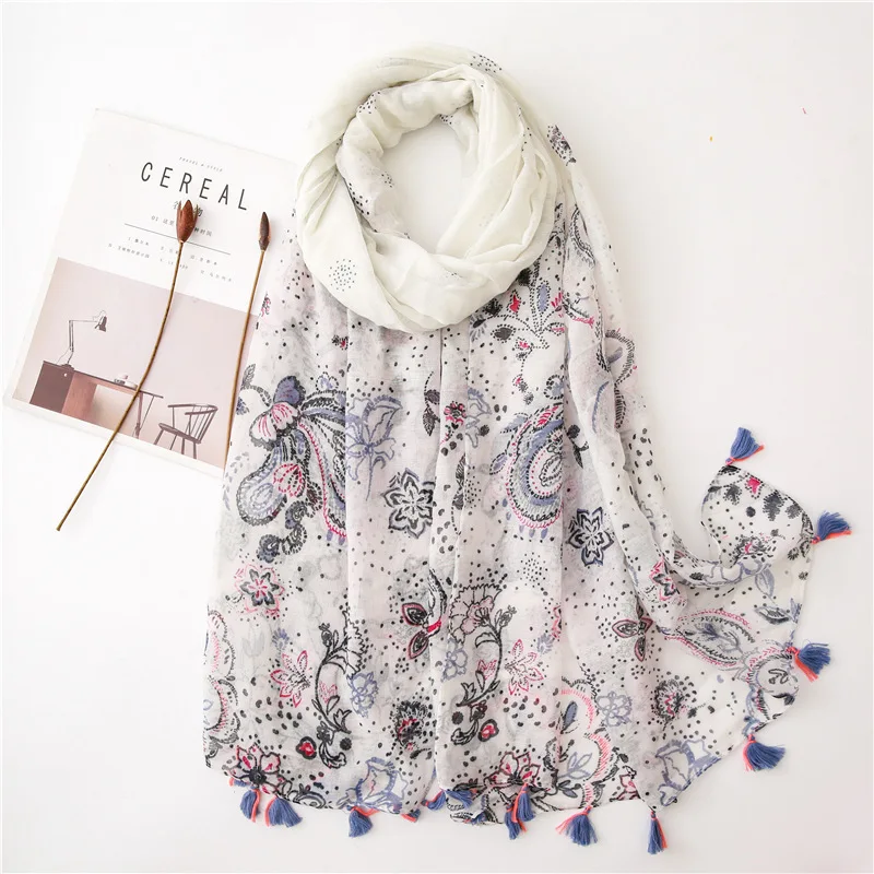 

New Japanese Sweet Cotton and Linen Scarf Travel Sunscreen Sunshade Air-conditioning Dual-use Shawl Female Thin