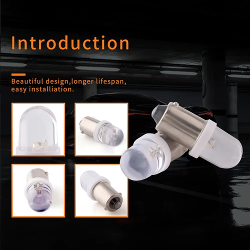 Imagen 2 del producto ¡Descuento! 100X BA9S 1893 1895 bombilla DC 6V 6,3 V GE 44 47 755 756 bombillas para máquina de Pinball luces de coche de juguete 6V 1847 linterna LED