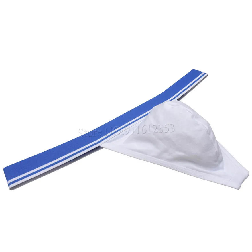 Men's Cotton Bikini Thong Underwear Bragas Y Tangas Elastic Belt Mini Tangas Lingerie Sexy