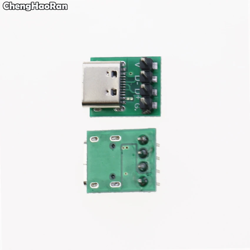 ChengHaoRan Cho USB 3.1 Kết Nối Loại C 16 Pin Test Board Adapter Ổ Cắm Nối Dây Cáp Transfe Thẳng Kim 1 chiếc