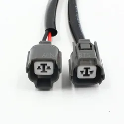 2pcs 9005/9006 to D2/D4 Xenon power plug Connector Harness Wire for mitsubishi acura honda mazda HID xenon ballast