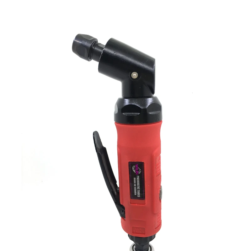 

120 Degree Air Angle Die Grinder Pneumatic Grinding Machine Cut Off Polisher Mill Engraving Tools Set with 2 Flat Spanner Wrench