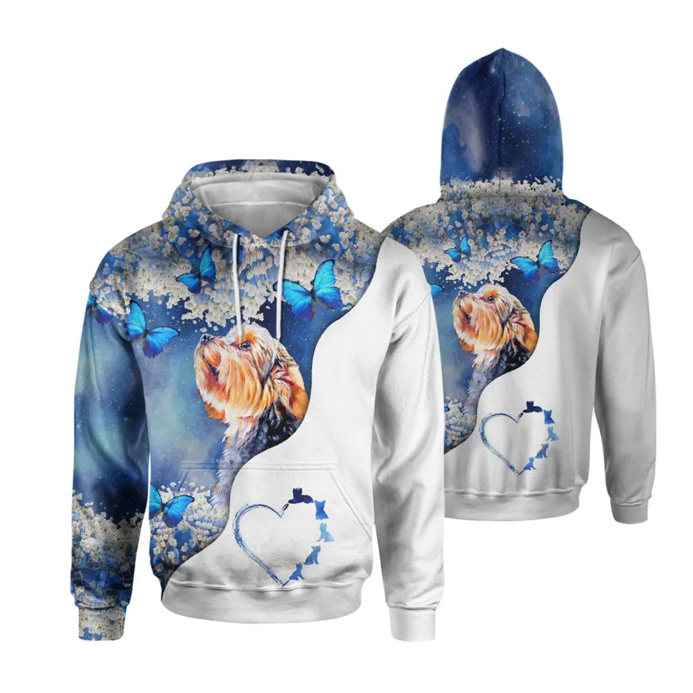 

HX Graphic Flowers Hoodies Animals Dogs Corgi 3D Prined Men Clothing Unisex Pullover Tops Women Harajuku Hoodie Streetwear