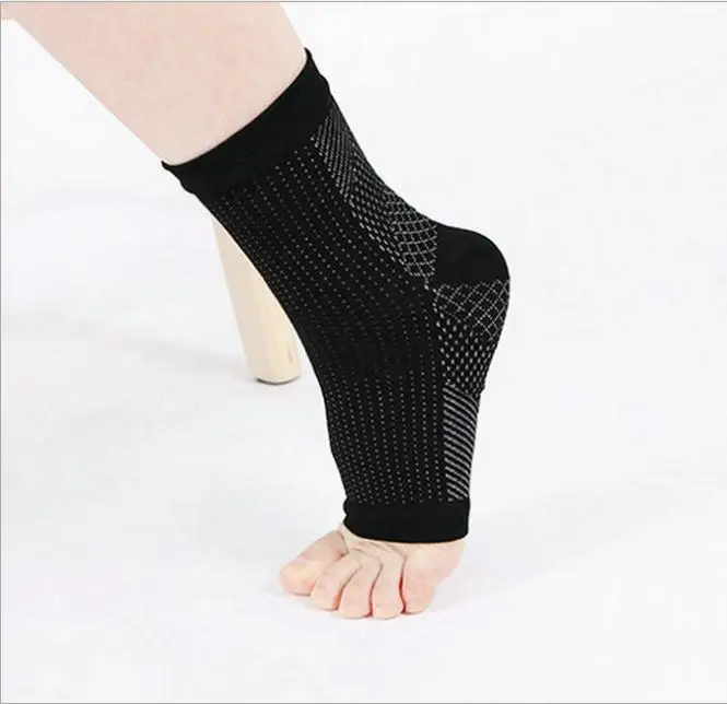 1 pairs Man Women Anti Fatigue Compression Foot Plantar Fasciitis Compression Socks Heel Foot Arch Pain Relief Support