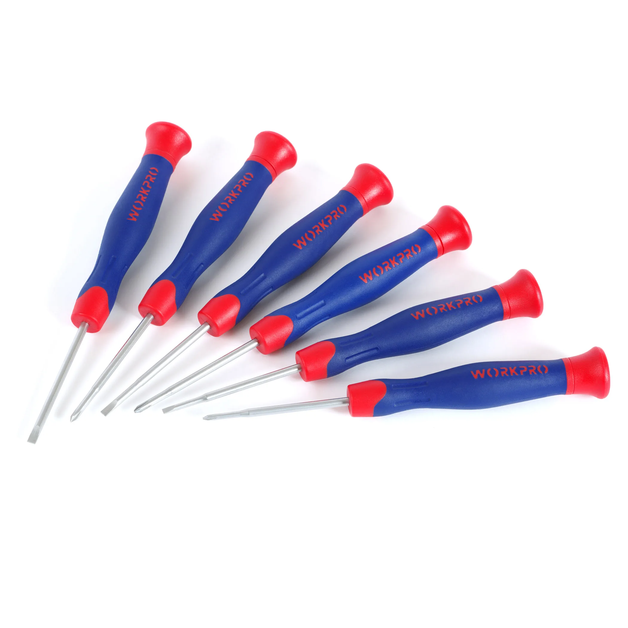WORKPRO 6PC Mini Precision Screwdriver Set Multi-Function Home Tools for SmartPhone PSP Camera Tablets Repairing Tool Kits