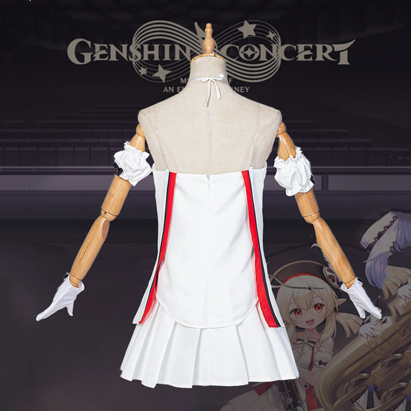 Game Genshin Impact Klee Cosplay Loli lovely Symphony Orchestra Concert Outfit Female Dress Costume H