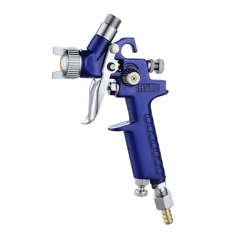 0.5mm/0.8mm/1.0mm Nozzle H-2000 Professional HVLP Spray Gun Mini Air Paint Spray Guns Airbrush For Painting Car Aerograph