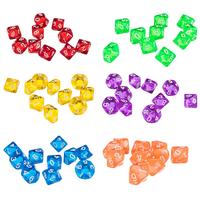 10pcs 10 Sided D10 Dices For RPG Role Playing Games Party Favor Board Game Lovers Dice Toy Gift
