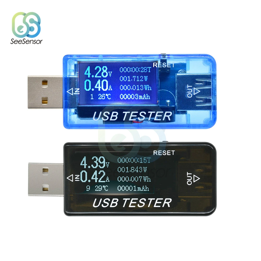 USB 5 в 9 в 12 В 24 в 30 в ЖК-дисплей тестер емкости зарядного устройства USB зарядное устройство Doctor измеритель мощности Вольтметр Амперметр