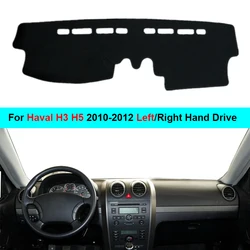 For Great wall haval H3 H5 2010 2011 2012 LHD RHD 2 Layer Car Dashboard Cover Carpet Sunshade Dash Board Cover Rug Auto Sun Rug