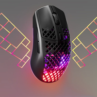 Steelseries Aerox3 Wireless RGB Lighting Hole Mouse Rechargeable 2.4G Bluetooth 5.0 Wireless 18K DPI TrueMove Air Optical Sensor