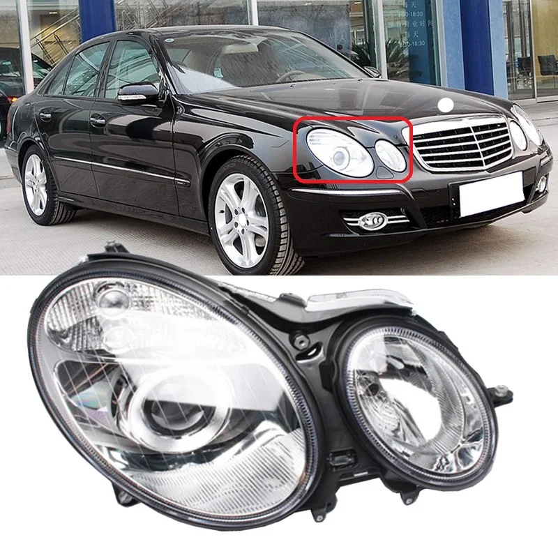 

Roavia для Mercedes-Benz W211 E200 E230 E280 2006 2007 2008, фара переднего бампера, фара дальнего света, галогенная лампа