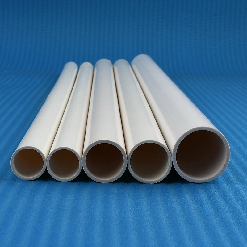 Outer Diameter 20-63mm White PVC Pipe Length 50cm Agriculture Garden Irrigation Aquarium Fish Tank Water Tube Plumbing Fitting